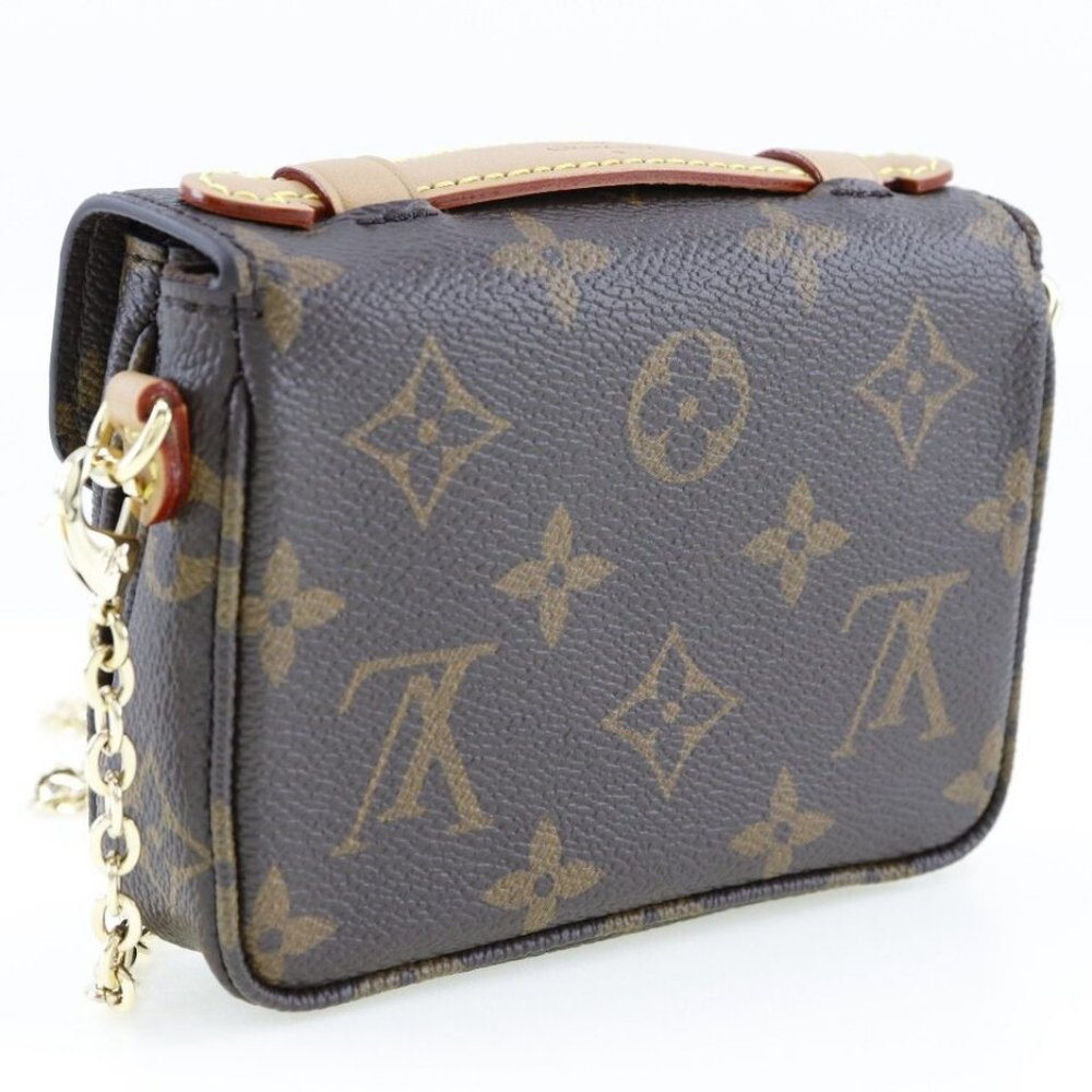 LOUIS VUITTON Micro Metis Shoulder Bag M81267 Brown Monogram canvas Women - Picture 7 of 16